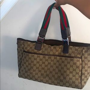 Gucci monogram vintage handbag